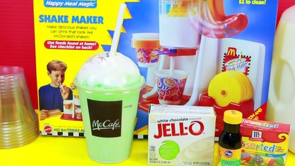 McDonalds SHAKE MAKER Happy Meal Magic Ice Cream Shakes Toy Food For Kids by DisneyCarToys