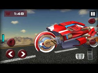 Incredible monster hero sci fi bike Adventure - Car game - Best Android Game