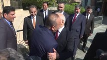 Dışişleri Bakanı Çavuşoğlu, Irak Dışişleri Bakanı Caferi Tarafından Karşılandı