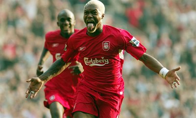 Djibril Cisse The Best 10 goals Liverpool FC - video Dailymotion