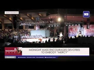 MIDNIGHT MASS ENCOURAGES DEVOTEES TO EMBODY “MERCY”