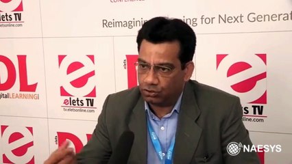 Mr. Sanjeev Kumar Maini, CEO & MD, #Naesys, giving an interview at 10th Elets World Education Summit 2017.