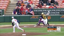 Clemson Baseball || Notre Dame Game Highlights 3/12/17