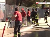 TG 05.10.12 Incendio a Bari forse legato a maxi-truffa di Tributi Italia
