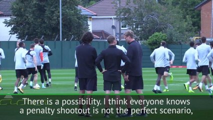 Liverpool not practicing penalties - Klopp