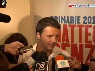 TG 06.10.12 Renzi a Bari: "Parliamo di programmi non di regole"
