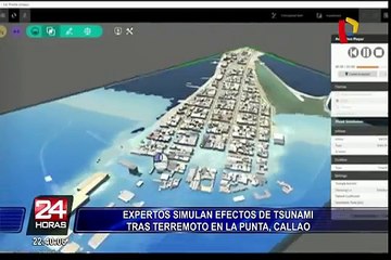 Expertos recrean cómo dañaría a La Punta un tsunami causado por terremoto