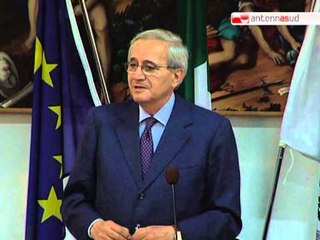 TG 09.10.12 Bitonto, Desena: "Un progetto pilota per la sicurezza"