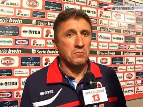 TG 23.10.12 Calcio Bari, Torrente: Un pareggio contro una squadra di valore