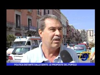 Politica distante dalla gente, le proposte del popolo