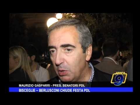 Bisceglie | Berlusconi chiude festa PDL