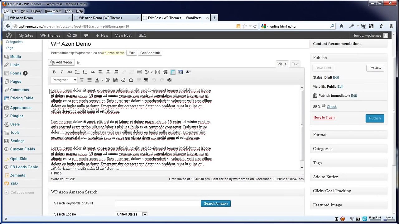 WP Azon - Amazon Affiliate Plugin for WordPress