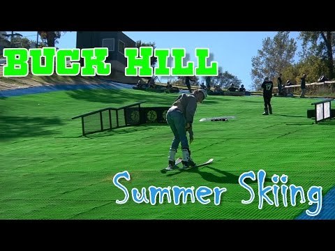 No Snow Summer Skiing Adventure at Buck Hill