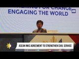 ASEAN inks agreement to strenghten civil service.