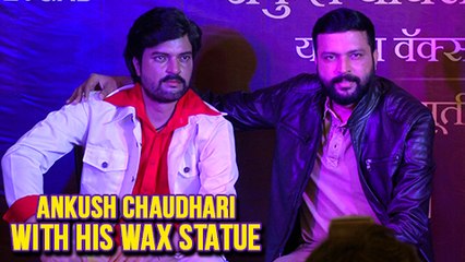 Ankush Chaudhari interview for wax Statue | Celebrity Wax Museum
