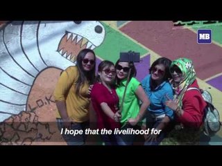 Indonesian ‘rainbow village’ is internet sensation