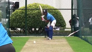Manish panday batting practice before 2nd ODI IND V SL