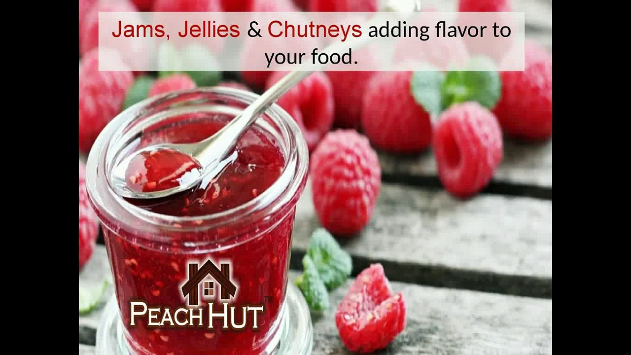 Jams, Jellies & Chutneys adding flavor to your food.