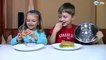 Обычная еда против мармелада челлендж! Real Food vs Gummy Food Candy Challenge Видео для Детей