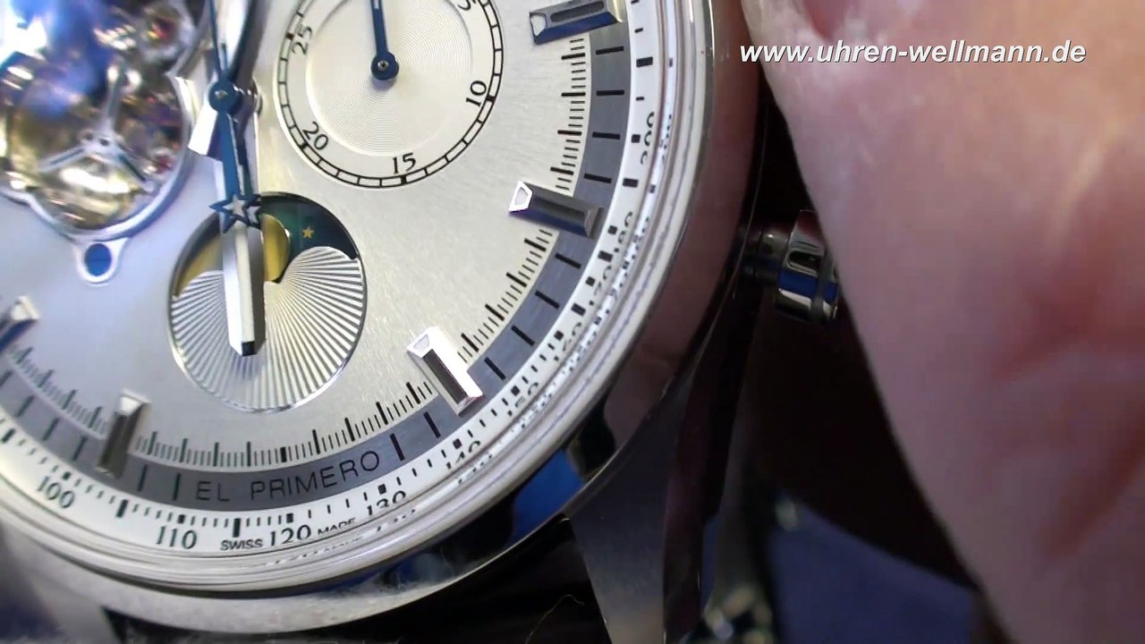 Zenith el primero chronomaster open grande date