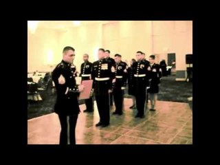 Marine Proposes To His Girlfriend