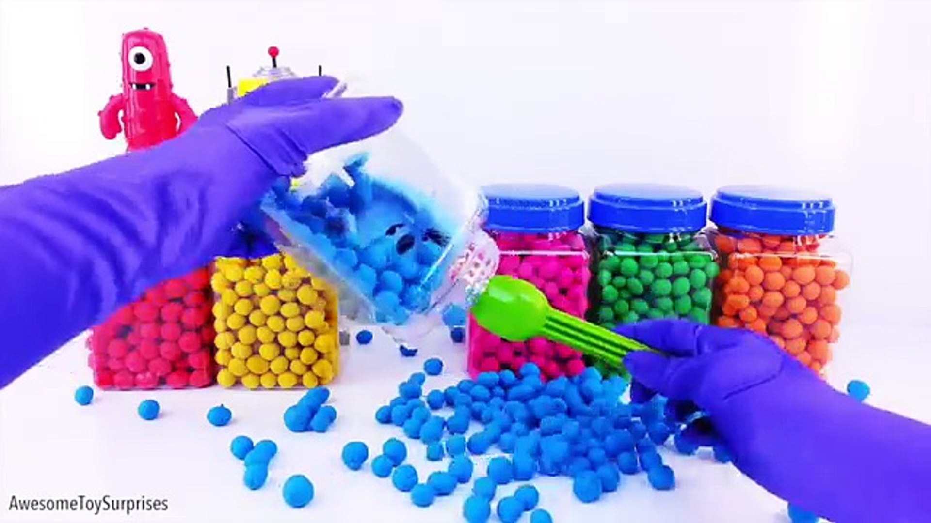⁣Цвета точек Узнайте поп поп сюрпризы игрушка с Playdoh dippin funko