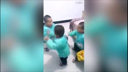 Avez-vous dejà vu des triplés se disputer