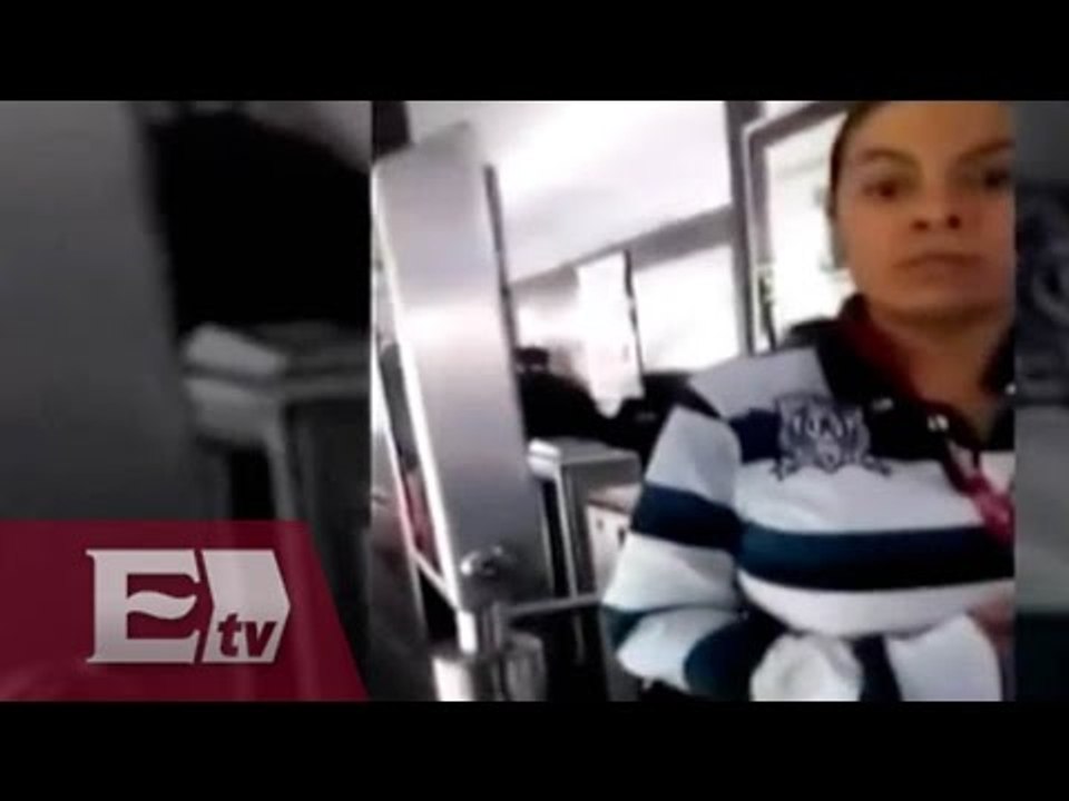 Funcionaria del metrobús discrimina a discapacitado / Paola Virrueta