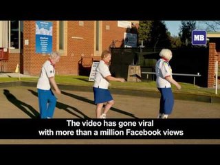 Aussie lawn bowlers channel Beyonce to save green