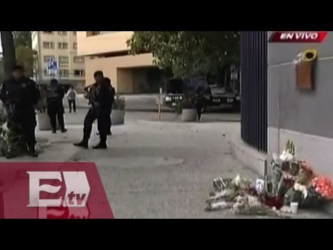 GDF refuerza seguridad en la embajada de Francia en México/ Atalo Mata