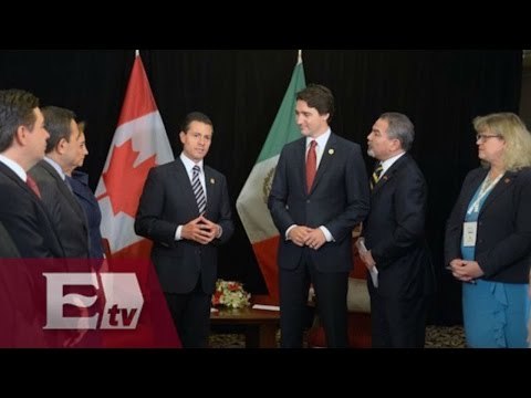 Peña Nieto se reúne con el nuevo Primer Ministro de Canadá / Ingrid Barrera