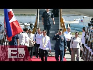 Detalles de la gira de estado de Peña Nieto en  Filipinas / Yuriria Sierra