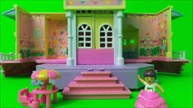 Increíble Americano azulejo muñecas Casa rosado bolsillo juguetes 1994 polly