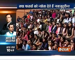 Nawazuldin chants pakistan zindabad in indian show