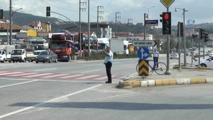 Freni Patlayan Yakıt Yüklü Tanker, 40 Kilometre Sonra Durabildi