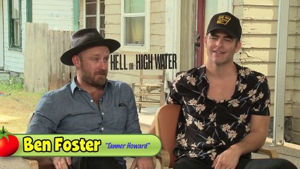 Chris Pines First Time Trying Prickly Pear Beer Hell or High Water Exclusive Interview