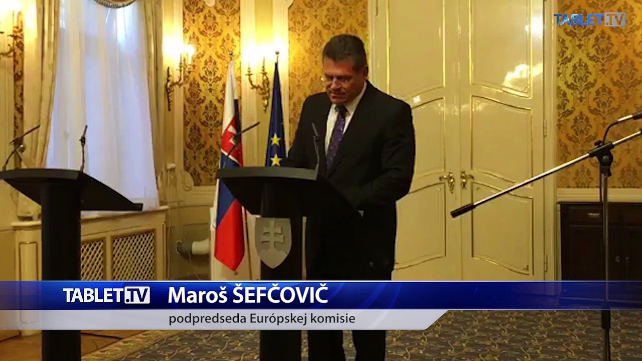 ZÁZNAM: TK podpredsedu EK M. Šefčoviča