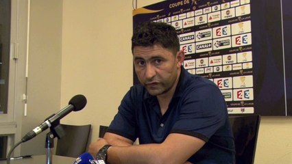 Après Tours FC - HAC (0-0 / 7-6 tab), réaction d'Oswald Tanchot