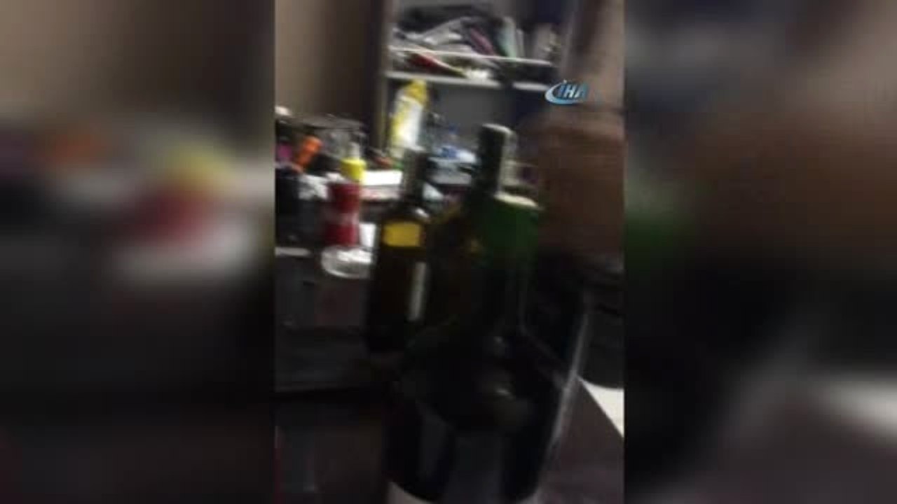 Alkollü İçki Fabrikalarına Yapılan Hileli 'Vergi Kaçakçılığı' Baskını Polis Kamerasında