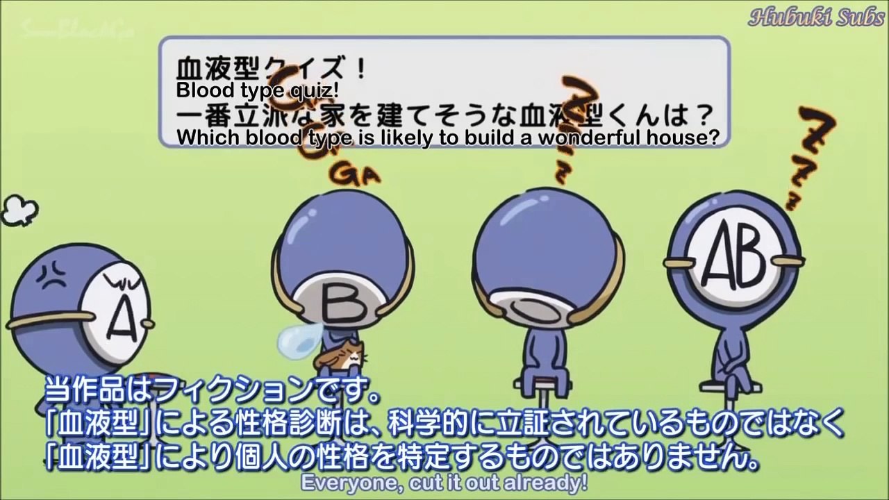 [พากย์ไทย] Ketsuekigata kun การ์ตูนกรุ๊ปเลือด ตอนที่ 11 สร้างบ้านเก่งที่สุด