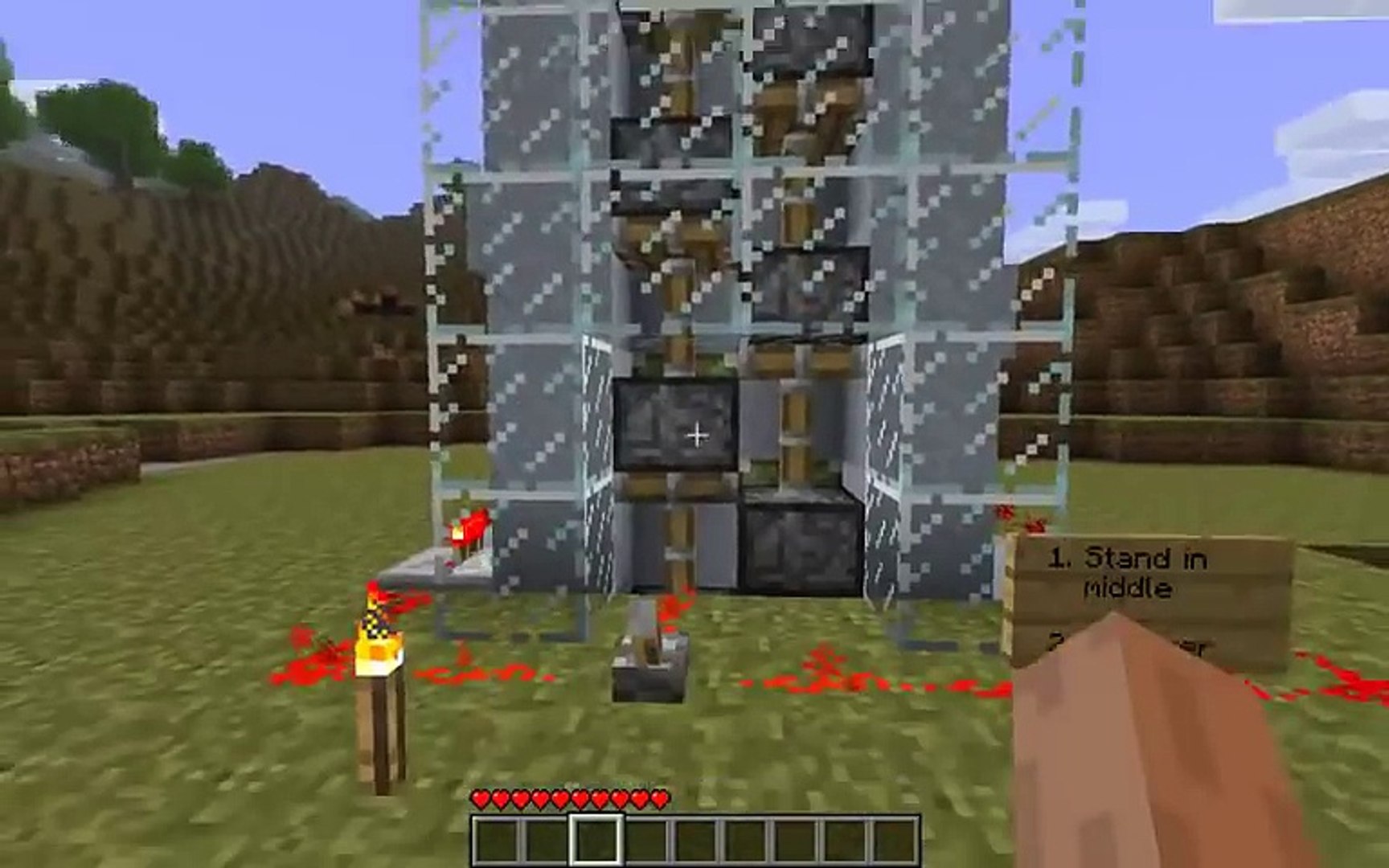 Fast Minecraft Piston Elevator فيديو Dailymotion