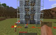 Fast Minecraft piston elevator