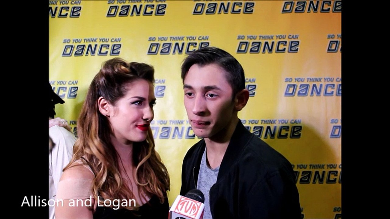 So You Think You Dance 14 Top 9 Interviews - Allison and Logan
