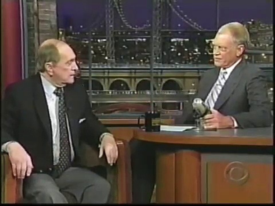 Bob Newhart on The Late Show with David Letterman (2004)