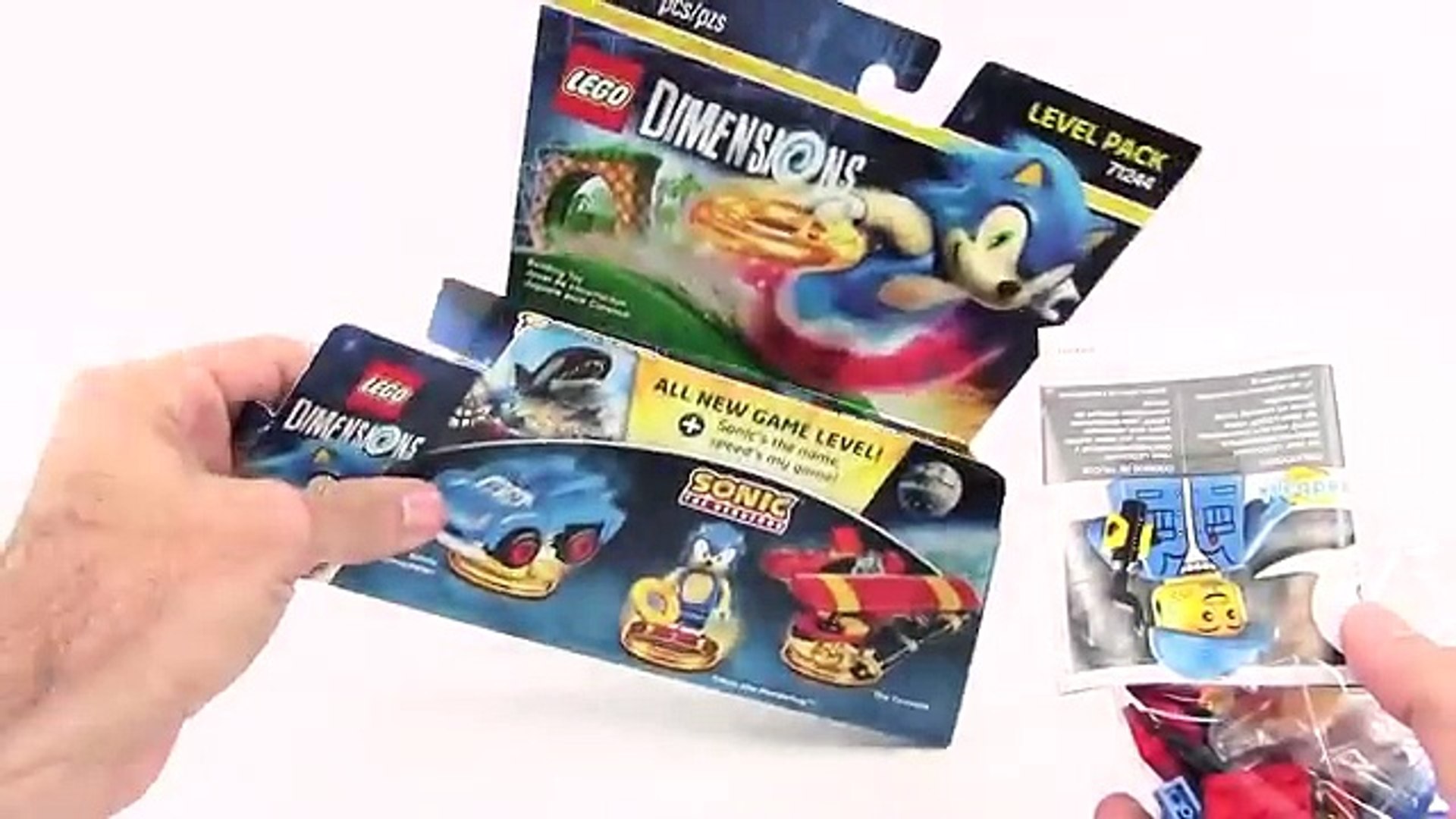 Lego Dimensions: Sonic the Hedgehog LEVEL Pack #71244 Unboxing, Speed Build  & Gameplay - H - video Dailymotion