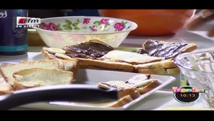 RUBRIQUE CUISINE avec ALPHIE dans Yeewu Leen du 23 Août 2017