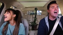 Ariana Grande & Seth MacFarlane Get Into A Car Accident On Car Pool Karaoke