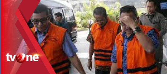 Tiga Tersangka OTT Resmi Ditahan KPK