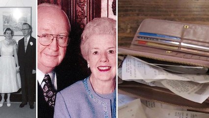 His Wife Of 60 Years Dies, Then He Looks In Her Checkbook And Sees A Note She Kept Hidden