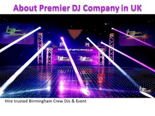 Hire Party DJ & Disco in West Midlands | Birmingham Crew DJs & Events